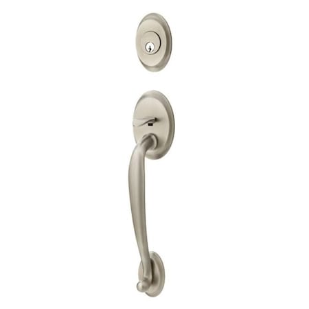 Emtek Antique Nickel Handleset 4420RBLUS15ARH 4420RBLUS15ARH
